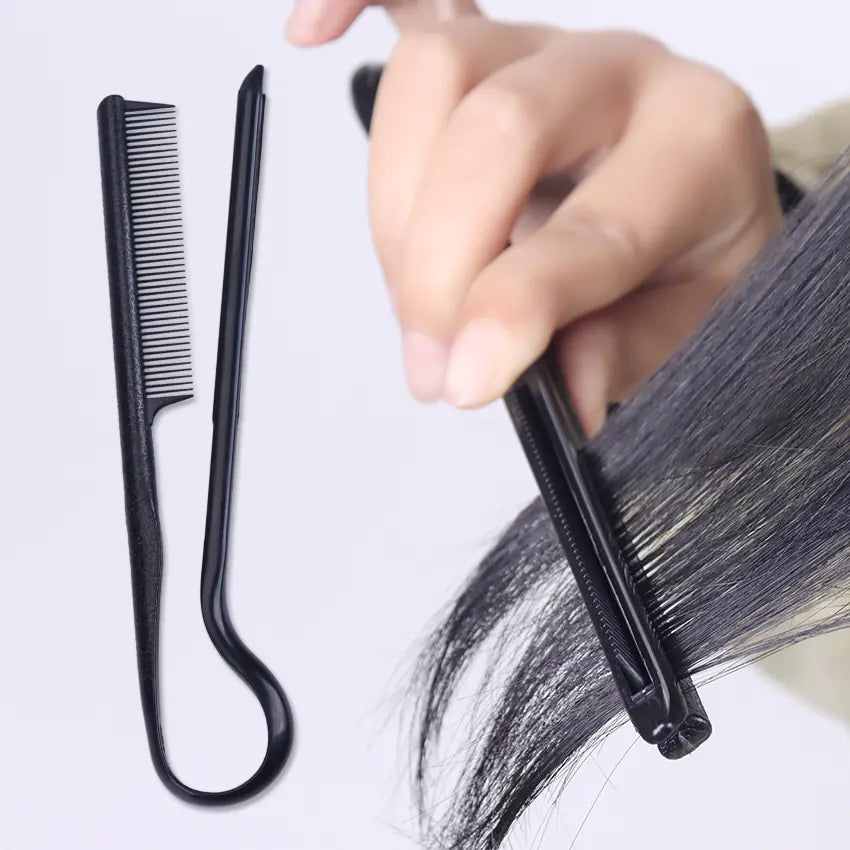 V-Type Clip Comb for Hair Styling and Straightening