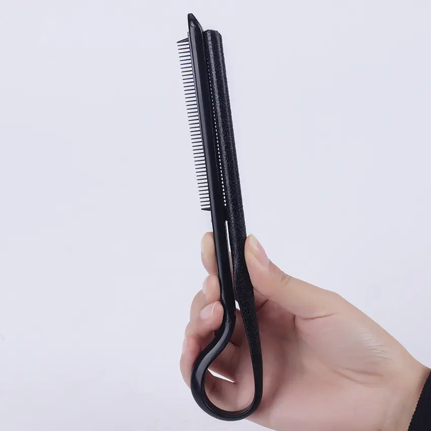 V-Type Clip Comb for Hair Styling and Straightening