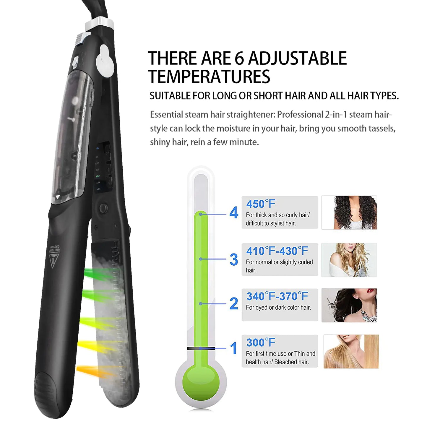 Straightener, Straightening Comb, Hair Styling Tool
