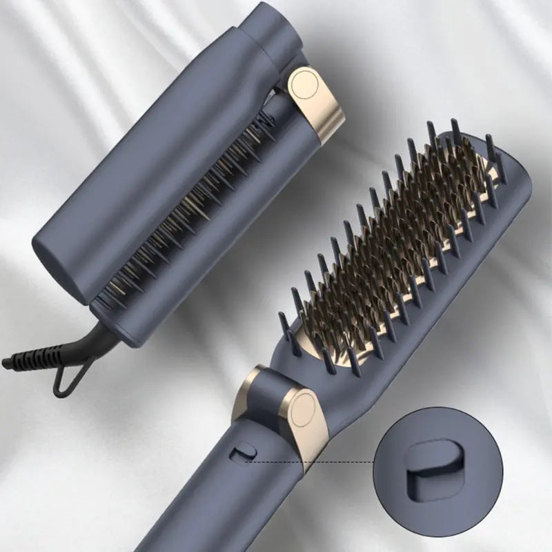 Dual-Use Electric Hair Comb for Styling and Volume