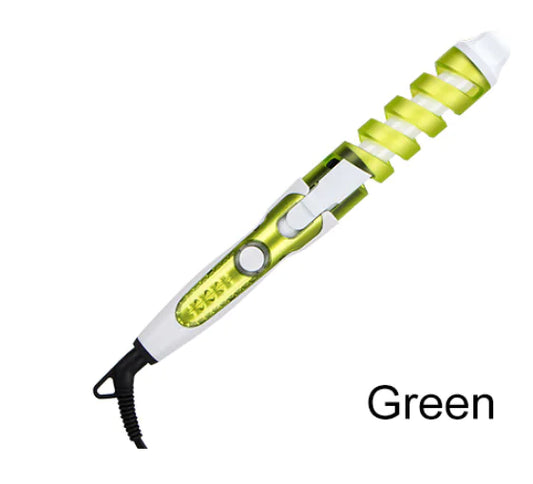 Portable Professional Spiral Curling Iron for Hair Styling