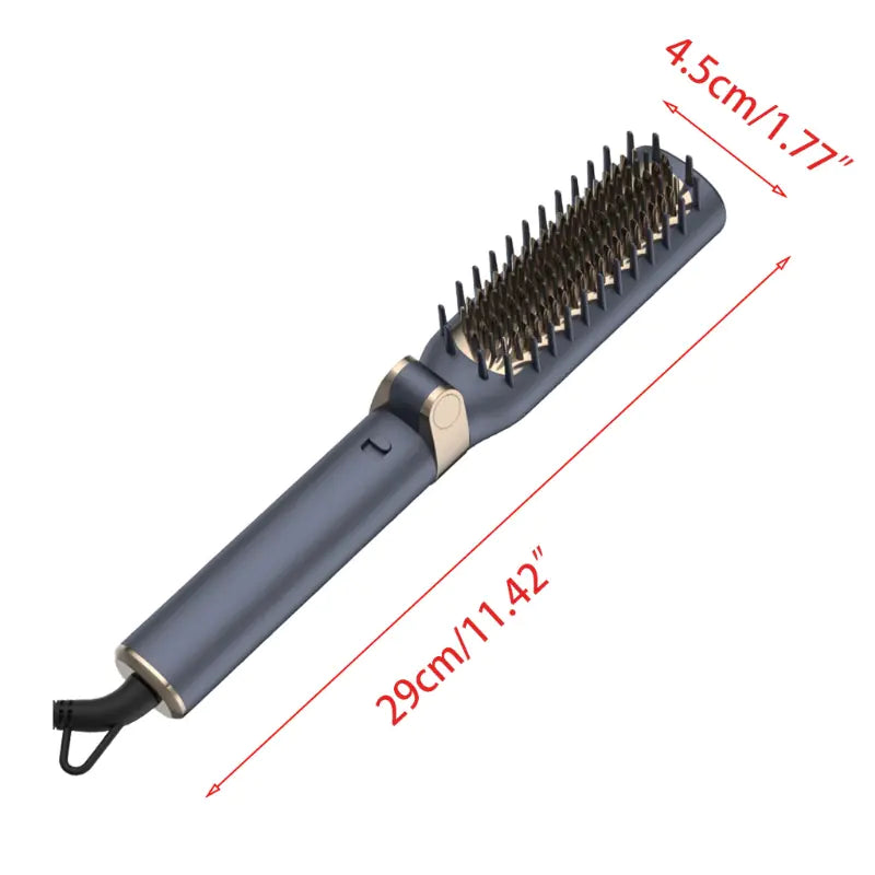 Dual-Use Electric Hair Comb for Styling and Volume