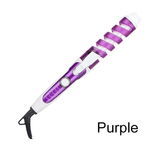 Portable Professional Spiral Curling Iron for Hair Styling