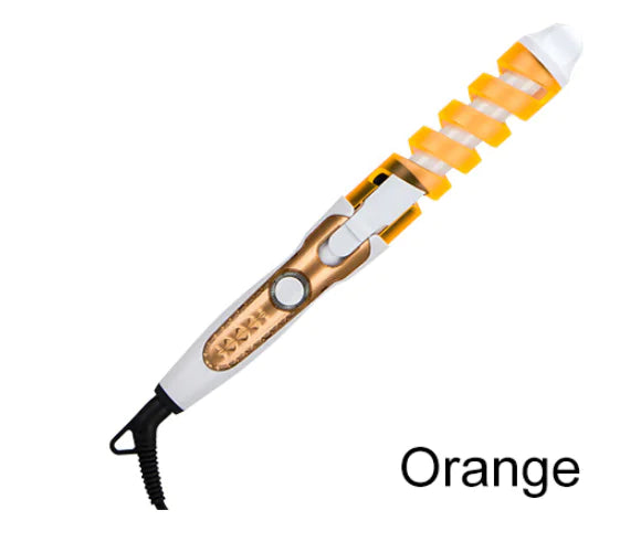 Portable Professional Spiral Curling Iron for Hair Styling