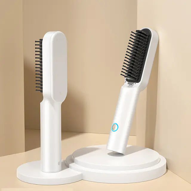 Mini Wireless Multifunctional Hair Straightening Comb