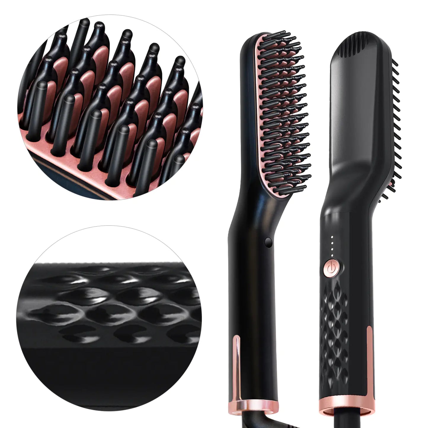 Men's Multifunctional Hair Straightening and Styling Comb