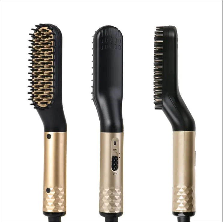 Men's Multifunctional Hair Straightening and Styling Comb