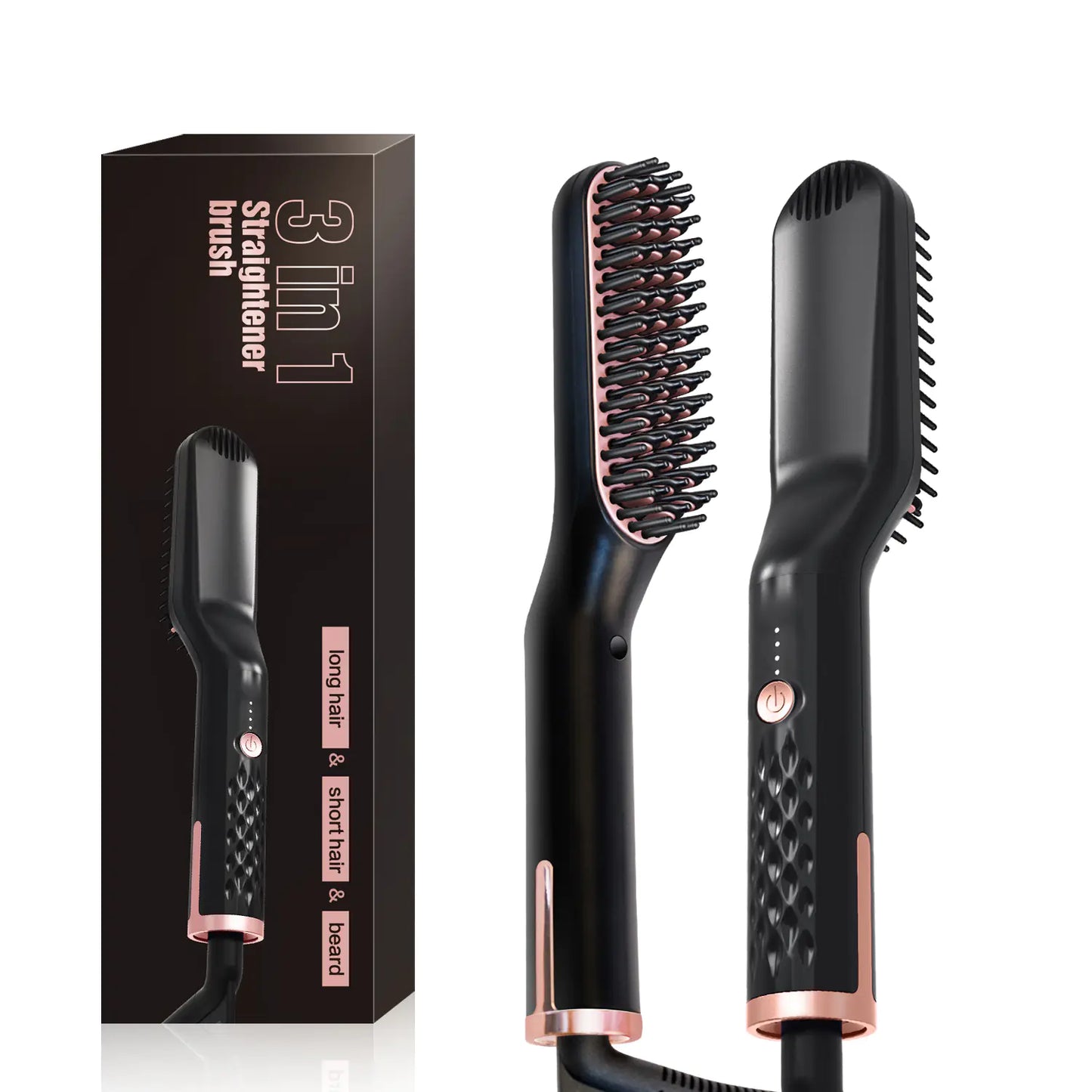 Men's Multifunctional Hair Straightening and Styling Comb