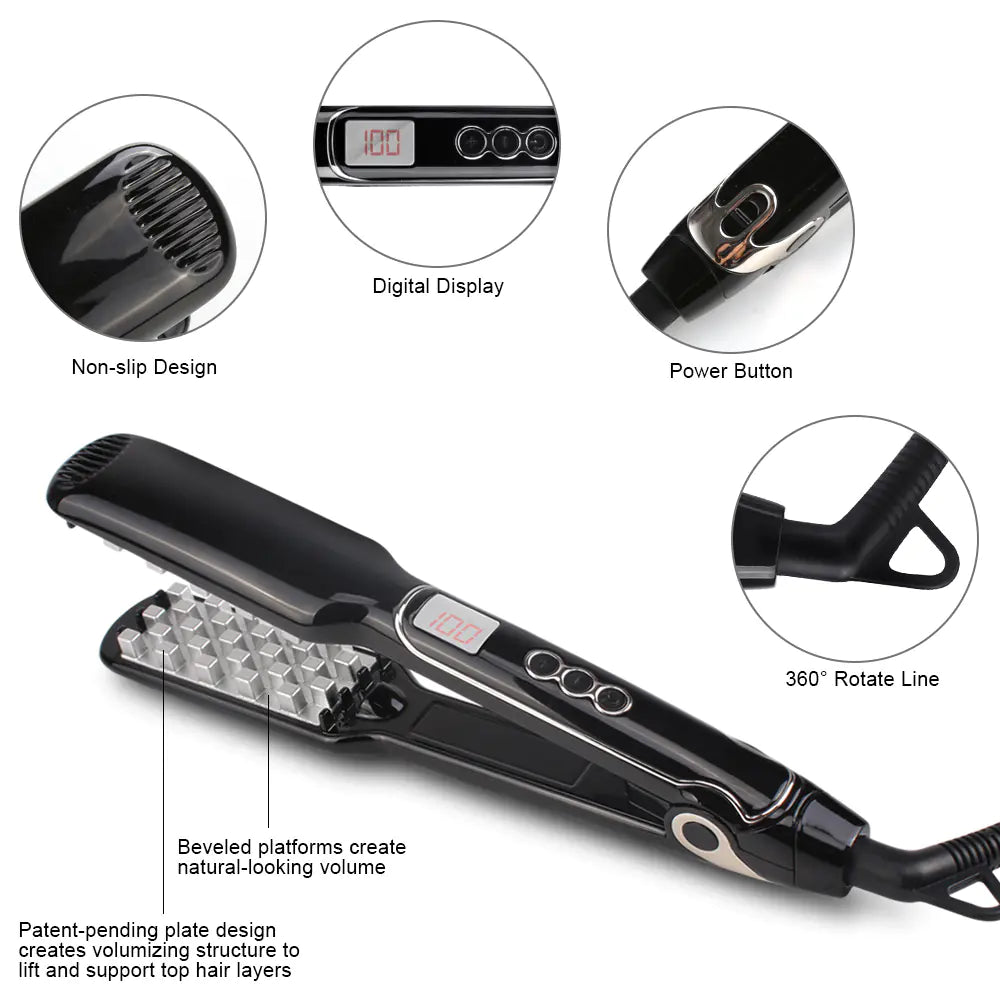 UKLISS Ceramic Hair Straightener for Healthy Styling