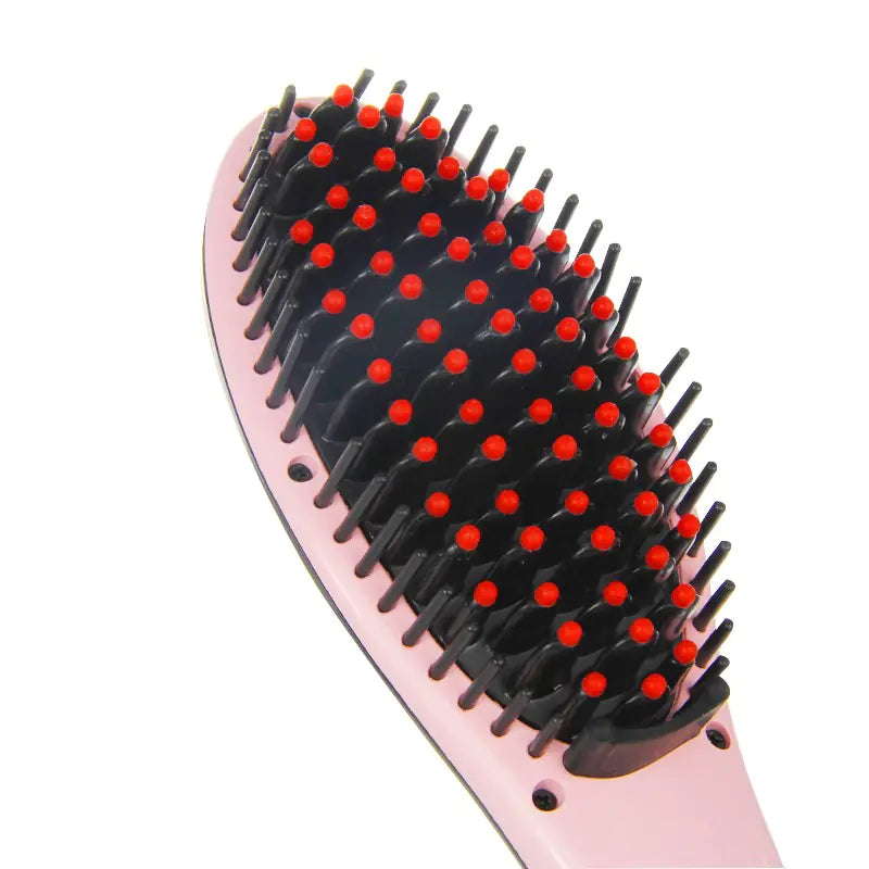 Ceramic Straightening Brush for Hair Styling Tool