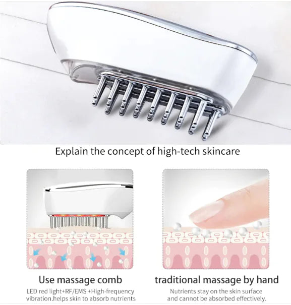 Red Light Scalp Massage Comb