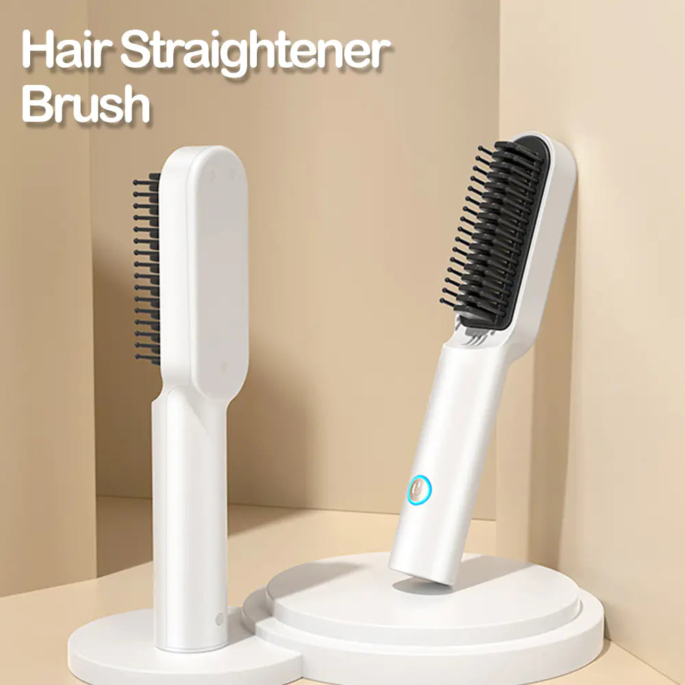Mini Wireless Multifunctional Hair Straightening Comb