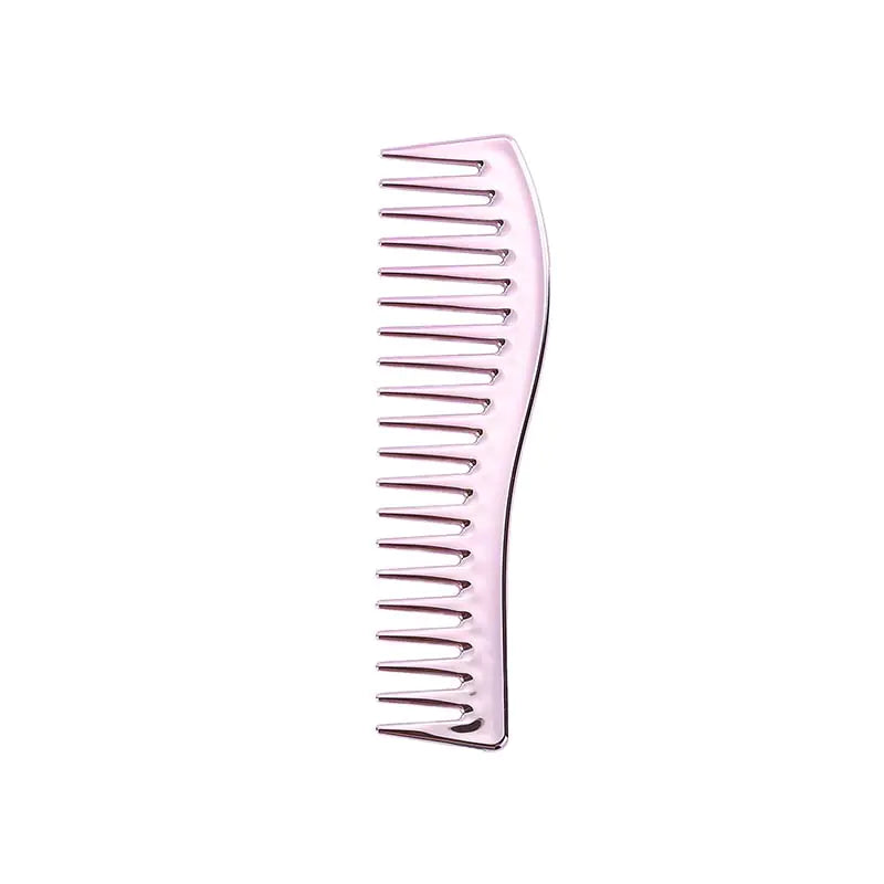 Electroplated Hair Combing and Styling Comb for Men
